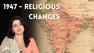 How Religious Populations Changed  1947 India amp Pakistan Partition  Pt 2 [upl. by Jahdiel]