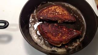 Old vs New Lodge Cast Iron Skillets Cooking French Toast [upl. by Eecal]