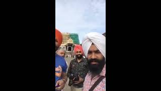 sikh stopped from entering the hindu mandir [upl. by Valerle]