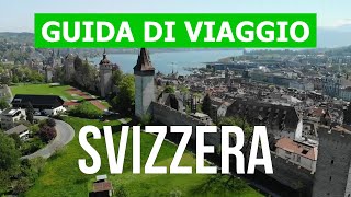 Viaggio in Svizzera  Berna Lucerna Zurigo Losanna Ginevra  Video 4k  Svizzera cosa vedere [upl. by Gunnar854]