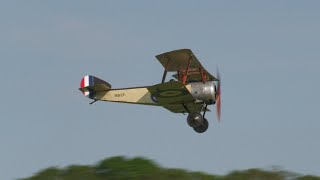 Sopwith Pup and Triplane Shuttleworth Airshow May 2024 [upl. by Engapmahc]