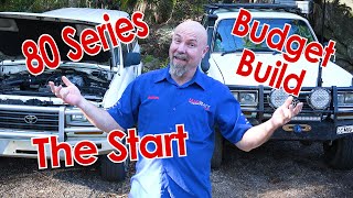 Budget 80 Series Build  My 4wd budget build from the START Part 1 [upl. by Lledor]