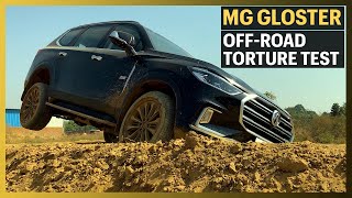 MG Gloster OffRoad Review Surprisingly Amazing  Offroading with the MG Gloster [upl. by Llerrit]