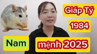 tuổi Giáp Tý SN 1984 Nam mệnh xem năm 2025 vận hạn ra sao [upl. by Olatha]