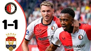 Feyenoord Vs Willem II 11 All Goals Results Extended Highlights amp Analysis [upl. by Kellia]