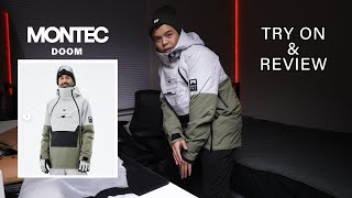 Montec Doom Snow Jacket Try on  Review [upl. by Oisacin]