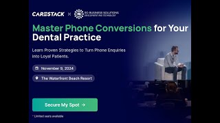 Master Phone Conversations amp Grow Your Dental Practice [upl. by Trebuh97]