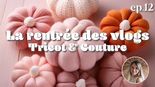 ✏️ Rentrée des Vlogs ep12  Mission pull tricot accomplie  🧶 [upl. by Namyh134]