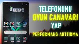 Telefonunu OYUNCU TELEFONUNA ÇEVİR  FPS Arttırma ve Telefonu Hızlandırma 2023 [upl. by Alyakim184]