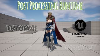 Change Post Processing at Runtime in UE5  Easy Setup  Tutorial unreal [upl. by Yorick]