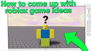 How to Come Up With Roblox Game Ideas [upl. by Mahon]