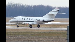 Kalitta Falcon 20 take off YIP [upl. by Hanala]