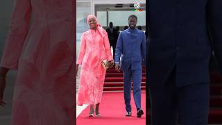 Paris Dakar avec le président Diomaye et la première Dame mackysall sonko news [upl. by Hausmann]