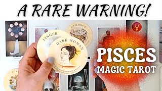 Pisces 🌋THERE IS A RARE WARNING IN TODAYS READING PISCES🕴🏼BE CAREFUL WHAT YOU SHARE WITH SOMEONE [upl. by The]