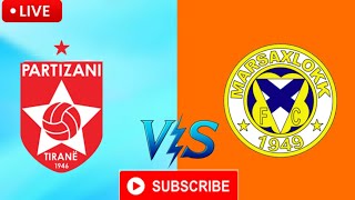 UEFA Europa Conference live  Partizani Tirana vs Marsaxlokk FC [upl. by Aicak]