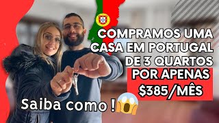 COMPRAMOS NOSSA CASA EM PORTUGAL segredo revelado [upl. by Ayamat]