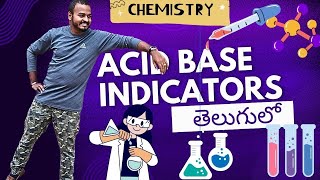 how to identify acids and bases using synthetic indicators  learn chemistry science [upl. by Elletse671]