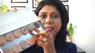 Kryolan Derma Foundation Bridal Base के Main Shades [upl. by Ilario]