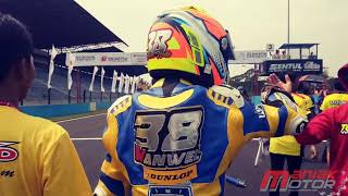 ARRC Sentul Round 5 2018 Race 1 UnderBone 150CC Agung Didu berhasik merebut posisi terbaik [upl. by Eojyllib228]