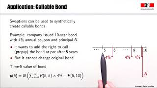 Swaptions  Interest Rate Models [upl. by Art]