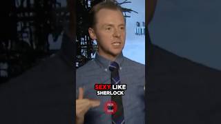 Simon Pegg Share The Truth About Benedict Cumberbatch  shorts [upl. by Aivyls922]