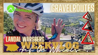 FIETS VAKANTIE GRAVELBIKEN SAARBURG DUITSLAND  KOMOOT ROUTES MTB・VLOG 148  Aaf on Wheels © [upl. by Caldera]