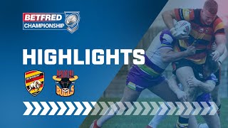 Highlights  Dewsbury Rams v Bradford Bulls  Round One [upl. by Nosnek]