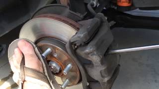 Deglazing your front rotors [upl. by Hock]