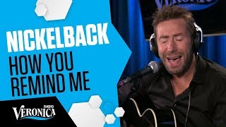 Nickelback  How You Remind Me Acoustic  Live Radio Veronica 25052017 [upl. by Annaeirb646]