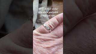 Making an Anvil wedding ring for Gretna Green [upl. by Earized]