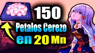 🌸Ruta Farmeo PETALOS CEREZO150 en 20MnGenshin Impact [upl. by Luciana387]