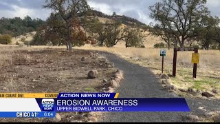 Changes coming to Upper Bidwell Park trails to highlight erosion impact [upl. by Nollahs]