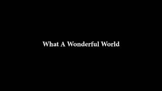 Jazz Backing Track  What A Wonderful World [upl. by Arrec]