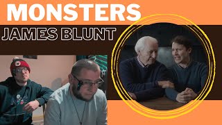 MONSTERS  JAMES BLUNT UK Independent Artists React EMOTIONAL MASTERPIECE [upl. by Anived338]