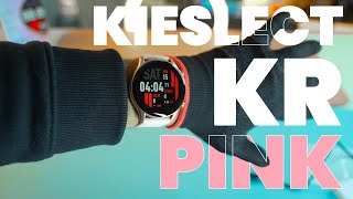 UNBOXING Kieslect Kr Pink Smart Watch 2023  Review Plaza [upl. by Emiaj904]