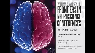 Catherine TallonBaudry PhD  LIBR WKW quotFrontiers in Neurosciencequot lecture [upl. by Urban]