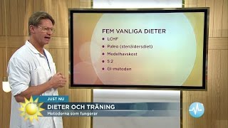 Dr Mikael avslöjar den enda dieten som funkar  Nyhetsmorgon TV4 [upl. by Esinehs608]