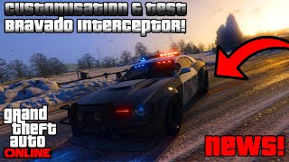 DLC CUSTOMISATION  TEST de la BRAVADO INTERCEPTOR en AVANT PREMIERE  GTA Online [upl. by Polash]