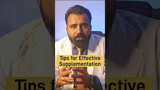 Tips for Effective Supplementation [upl. by Odlanir]