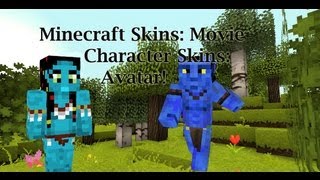 Minecraft Skins Movie Character Skins  Avatar [upl. by Mildred460]