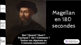 Magellan en 180 secondes [upl. by Rhodia]