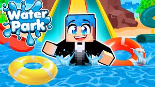 I Almost Drowned in Water Park in Minecraft [upl. by Pence862]