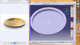 Catia V5  IKEA Glattis Tray [upl. by Haugen]