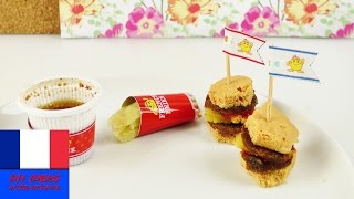 Hamburger Popin Cookin Set  DIY Douceurs de Kracie  DEMO  Frites amp Coca à faire soimême Japon [upl. by Airal]