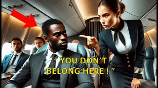 White Passenger Accuses Black Man of Stealing Her Seat – Flight Attendant’s Is Unbelievable [upl. by Eliga]