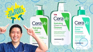 Dr Sugai Compares CeraVe Cleansers [upl. by Prowel]