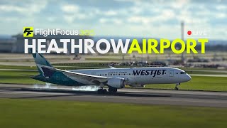 Heathrow Airport Live  Thursday 14th March 2024 [upl. by Armilda]