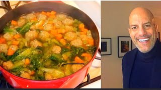 Italian Wedding Soup Recipe 👌 Step By Step [upl. by Belen683]