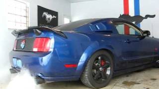 2006 Mustang GT with offroad H pipe and Bassani exhaust [upl. by Samid]