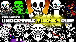 Undertale Fangames Themes Challenge Can You Guess the Theme  Easy  Hard [upl. by Ateiram]